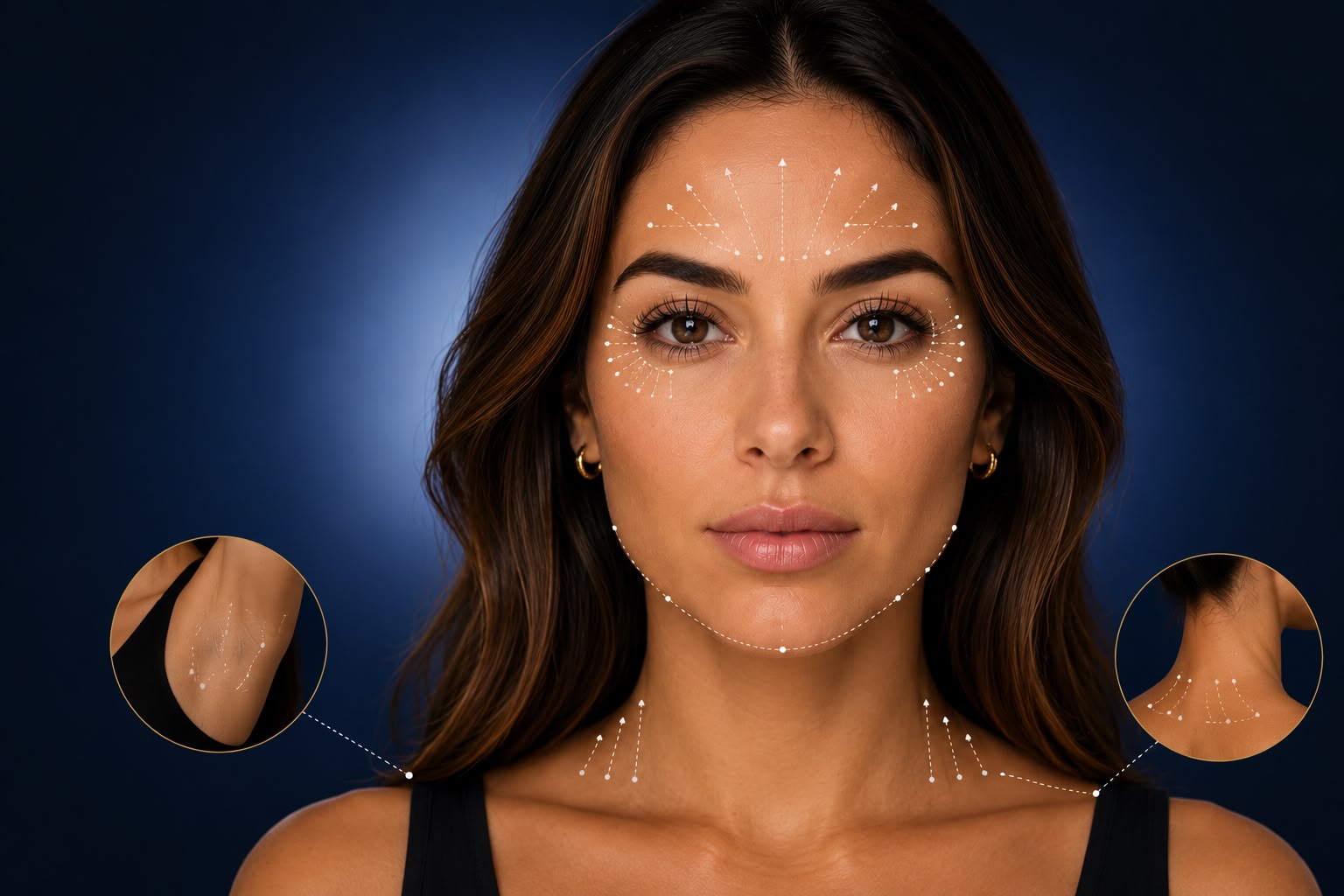 Toxina botulínica para refinamento facial